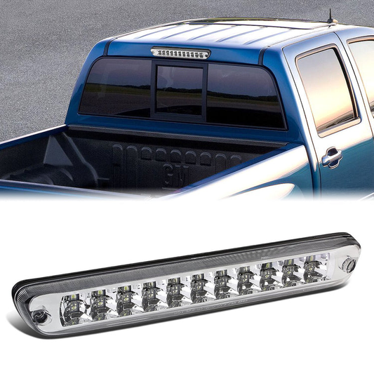 LUZ DE FRENO 04-12 CHEVY COLORADO, GMC CANYON / 06-08 ISUZU I-SERIES - LED - CHROME