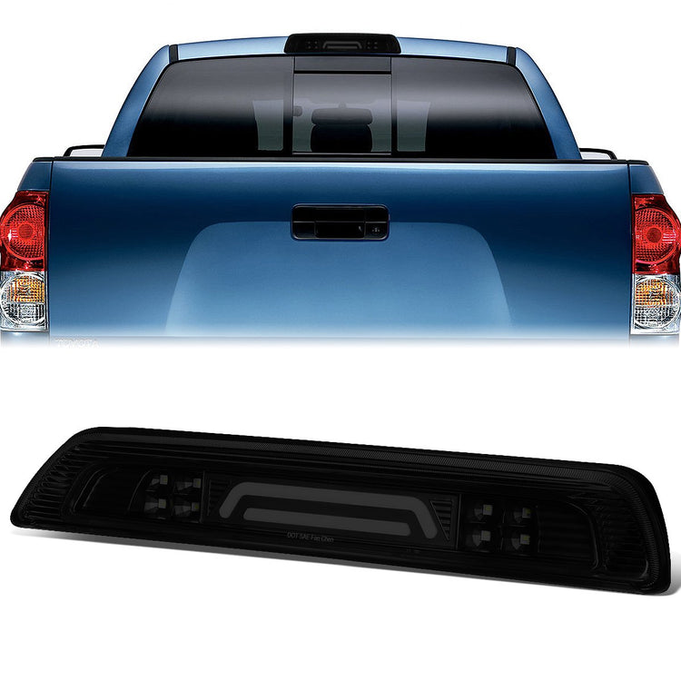 LUZ DE FRENO 07-18 TOYOTA TUNDRA - 3D - LED - BLACK / SMOKE