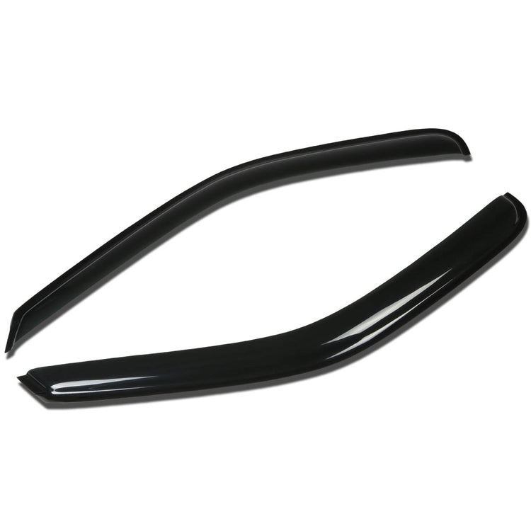 PROTECTOR DE VENTANA WINDOW VISORS - 97-98 PONTIAC TRANSPORT / 97-04 OLDSMOBILE SILHOUETTE / 97-05 CHEVY VENTURE / 99-04 PONTIAC MONTANA - 2PCS - DARK SMOKE