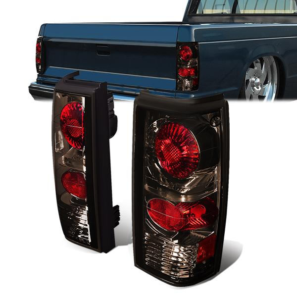 FAROS TRASEROS 82-90 GMC S15 / 82-93 CHEVY S10 / 83-94 GMC S10 BLAZER , S15 JIMMY / 91-93 GMC SONOMA - ALTEZZA - SMOKE