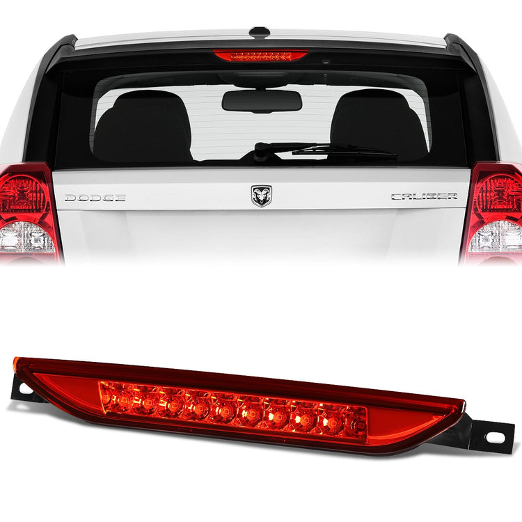 LUZ DE FRENO 07-12 DODGE CALIBER / 11-20 DURANGO / 07-16 JEEP COMPASS / 11-21 GRAND CHEROKEE - LED - RED