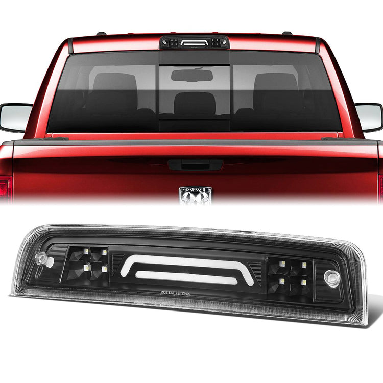 LUZ DE FRENO 09-17 DODGE RAM 1500 / 10-17 DODGE RAM 2500, 3500 - 3D - LED - BLACK
