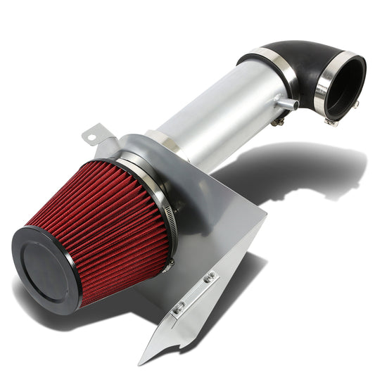 FILTRO DE AIRE ALTO FLUJO HEAT SHIELD - 05-10 CHRYSLER 300 / 08-10 DODGE CHALLENGER / 06-10 CHALLENGER / 05-08 MAGNUM - FITS MODELS WITH 5.7L, 6.1L V8 ENGINE ONLY - ALUMINUM PIPING - SILVER