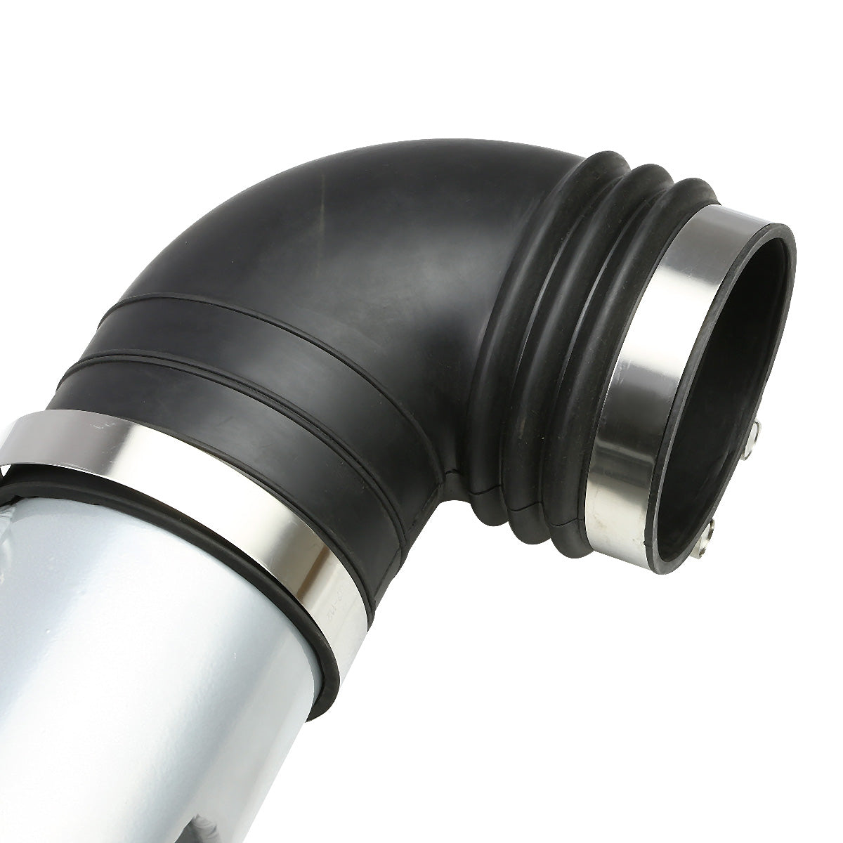 FILTRO DE AIRE ALTO FLUJO HEAT SHIELD - 06-07 CADIALLAC CTS-V 6.0L V8 LS2 - ALUMINUM PIPING - SILVER