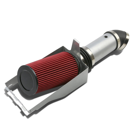 FILTRO DE AIRE ALTO FLUJO HEAT SHIELD - 99-03 FORD F-250 7.3L V8 - ALUMINUM PIPING - SILVER