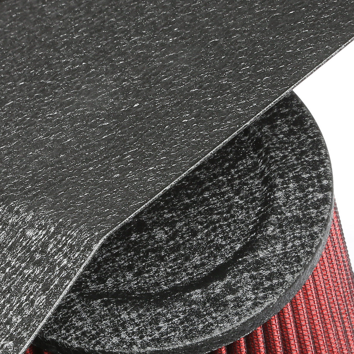 FILTRO DE AIRE ALTO FLUJO HEAT SHIELD - 94-02 DODGE RAM 5.9L L6 DIESEL TURBO - ALUMINUM PIPING - WRINKLE FINISH - BLACK