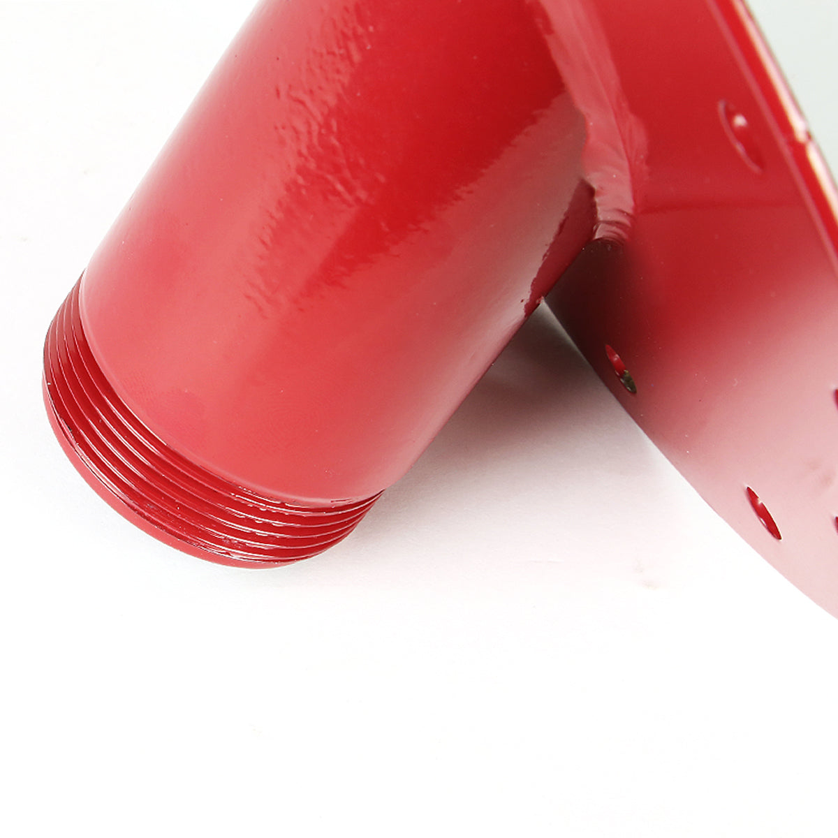 TANQUE DE GASOLINA FUEL CELL - FILLER NECK - STEEL WITH ALUMINUM CAP - 45 DEGREE - RED