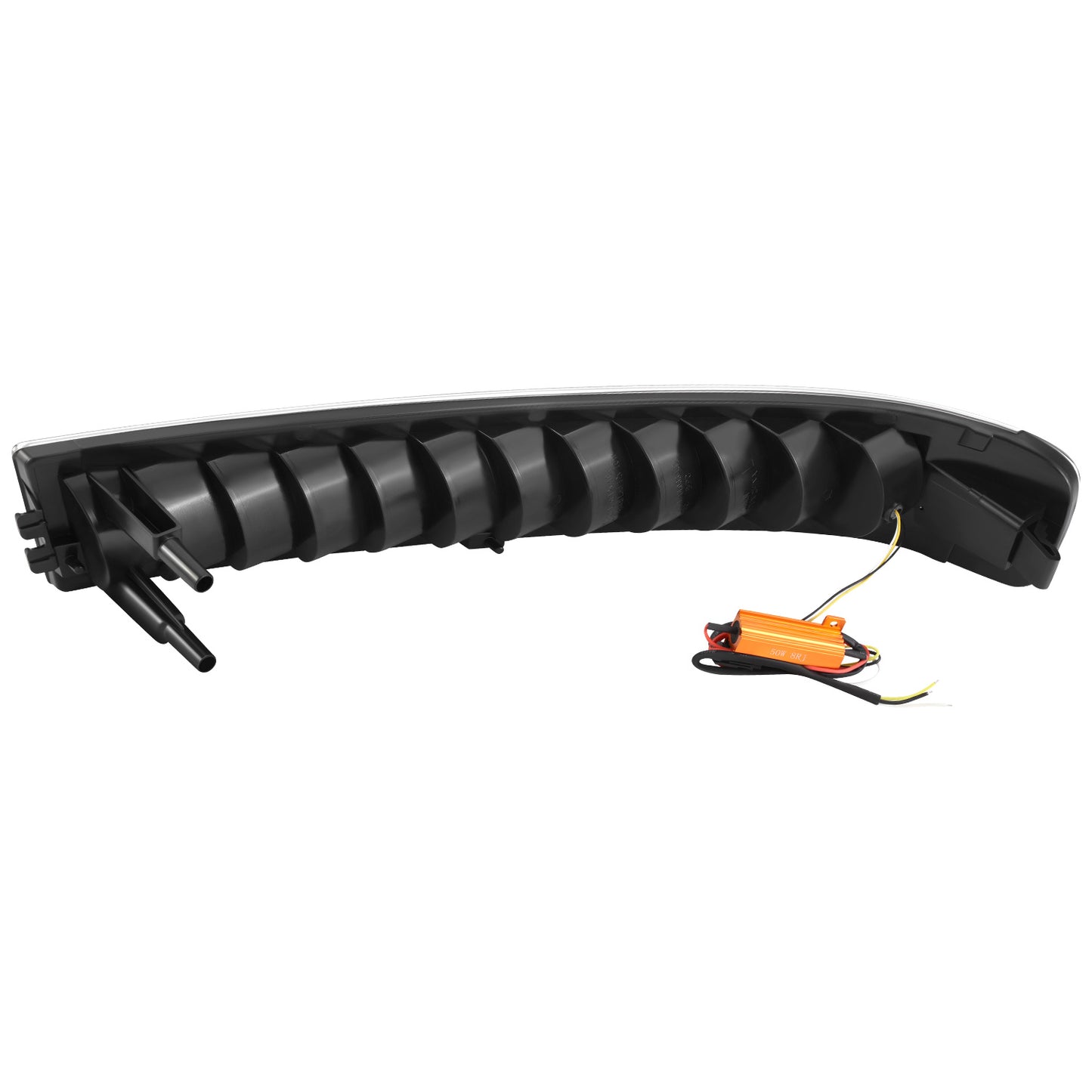 CUARTOS LUZ CHEVROLET EXPRESS 1500 2003-2014 / CHEVROLET EXPRESS 2500 2003-2023 / CHEVROLET EXPRESS 3500 2003-2023 / GMC SAVANA 1500 2003-2014 / GMC SAVANA 2500 2003-2023 / GMC SAVANA 3500 2003-2023 - FULL LED RUNNING / TURN SIGNAL LIGHT - BLACK HOUSING /