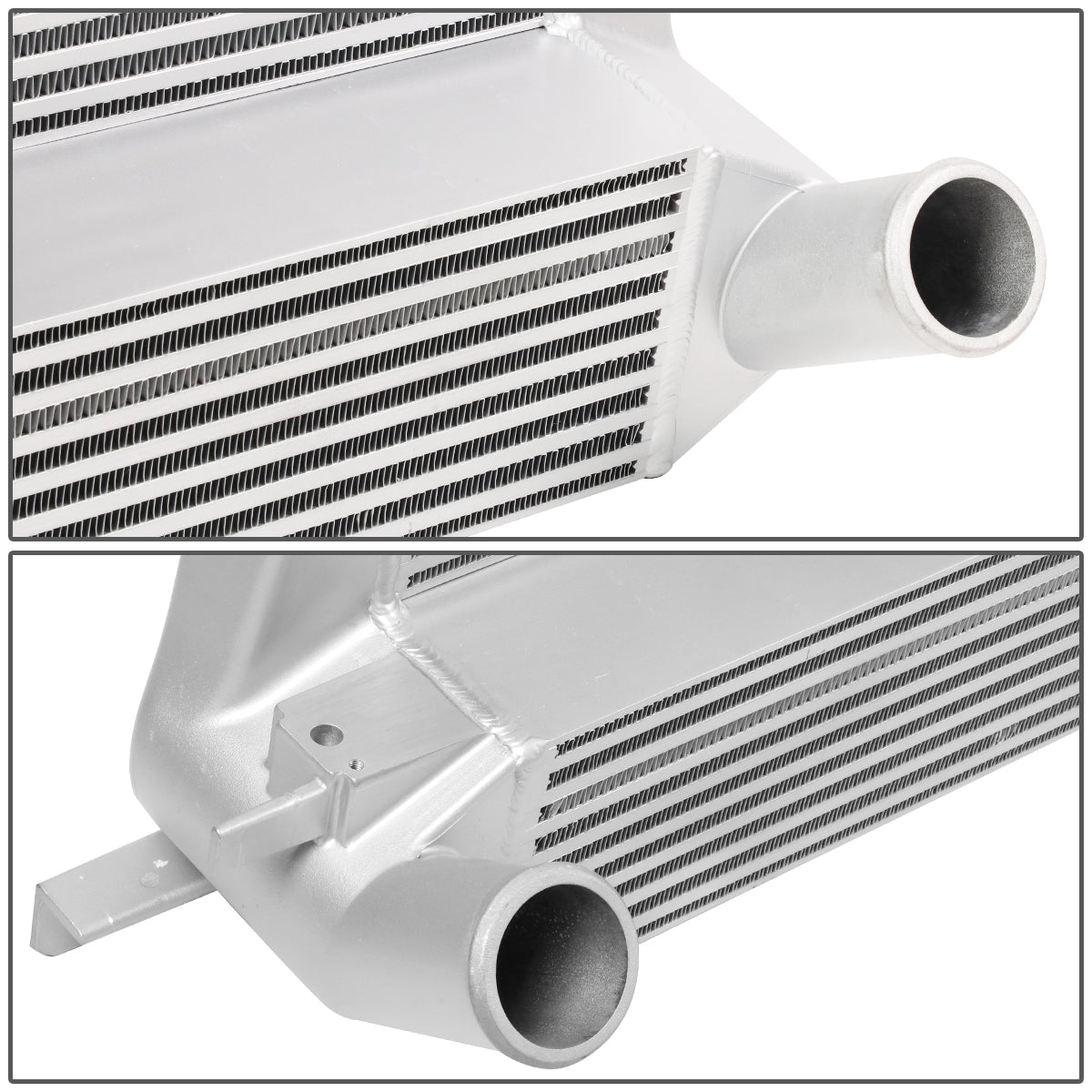 INTERCOOLER 15-19 FORD MUSTANG 2.3L ECOBOOST - FRONT MOUNT - BIG - SILVER