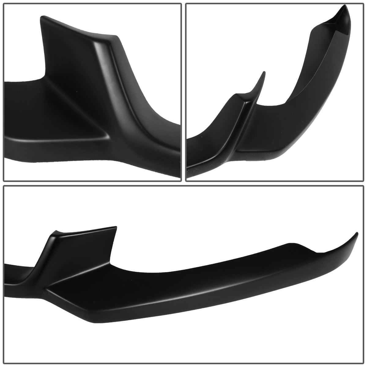LIP 15-17 FORD MUSTANG - FITS MODELS W/O PERFORMANCE PACKAGES - OE STYLE - MATTE BLACK