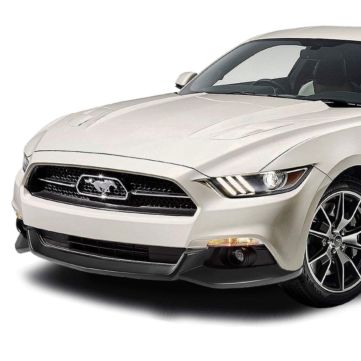 LIP 15-17 FORD MUSTANG - FITS MODELS W/O PERFORMANCE PACKAGES - OE STYLE - MATTE BLACK