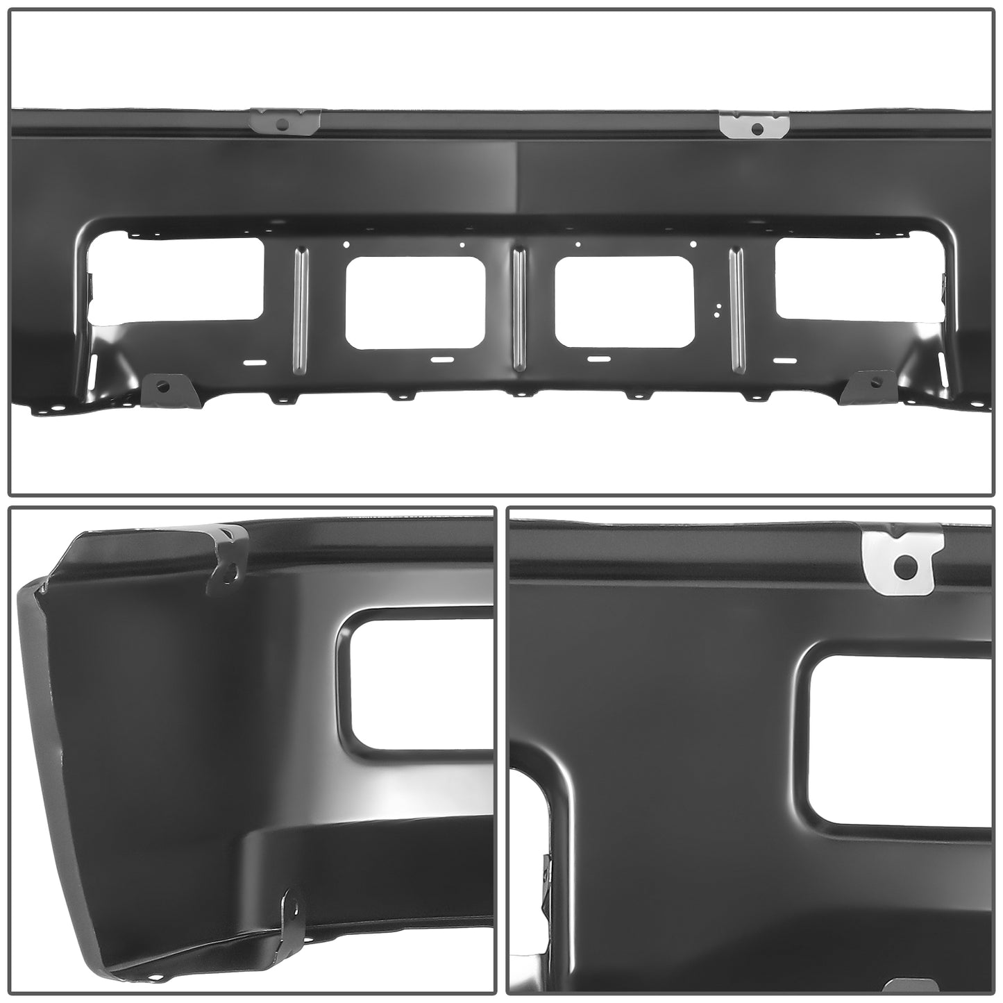 DEFENSA 14-15 CHEVROLET SILVERADO 1500 - FITS MODELS WITH FOG LAMPS; WITHOUT PARKING AID SENSORS - BLACK
