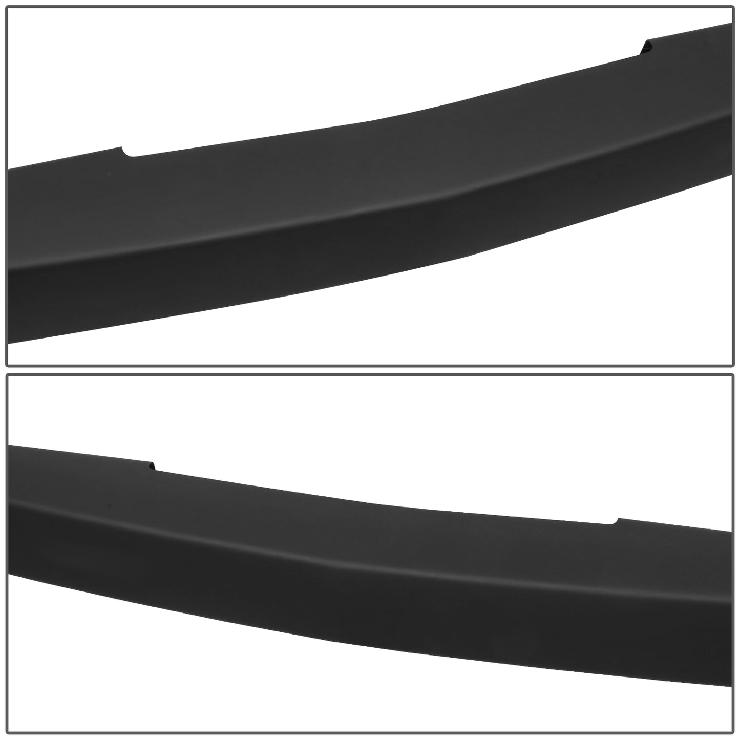 DEFENSA 16-18 CHEVROLET SILVERADO 1500 / 19 CHEVROLET SILVERADO 1500 LD - WITHOUT PARKING SENSOR HOLES & WITH FOG LIGHT CUTOUTS - BLACK