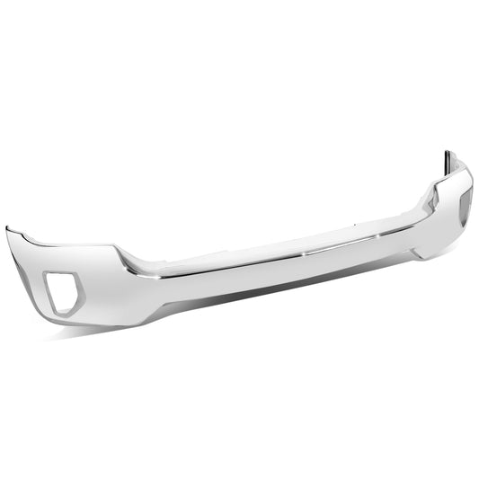 DEFENSA 16-18 CHEVROLET SILVERADO 1500 / 19 CHEVROLET SILVERADO 1500 LD - WITHOUT PARKING SENSOR HOLES & WITH FOG LIGHT CUTOUTS - CHROME