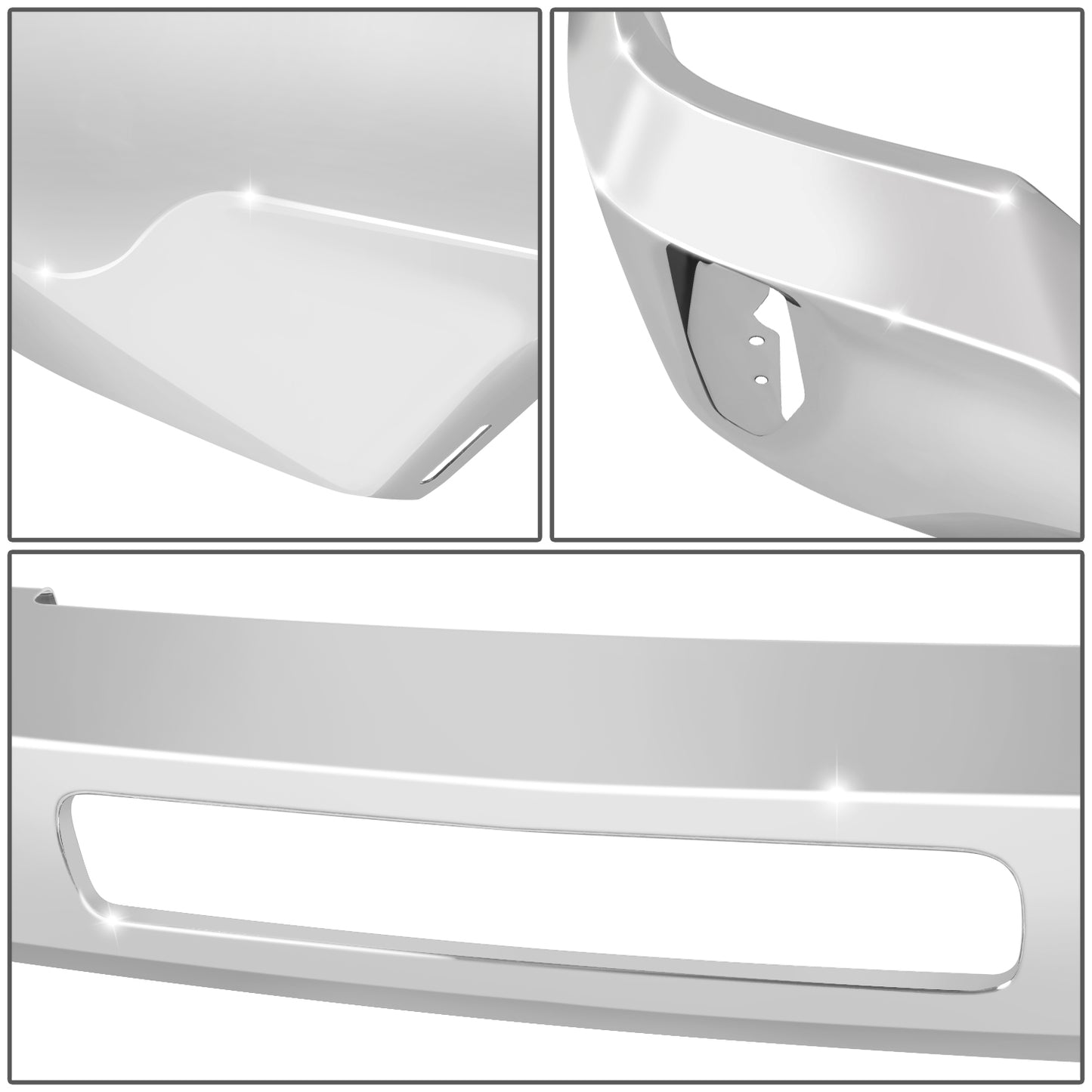 DEFENSA CHEVY CHEVROLET SILVERADO 1500 84029812-PFM ,CHROME,WITHOUT SENSOR HOLE, WITH FOGLIGHT
