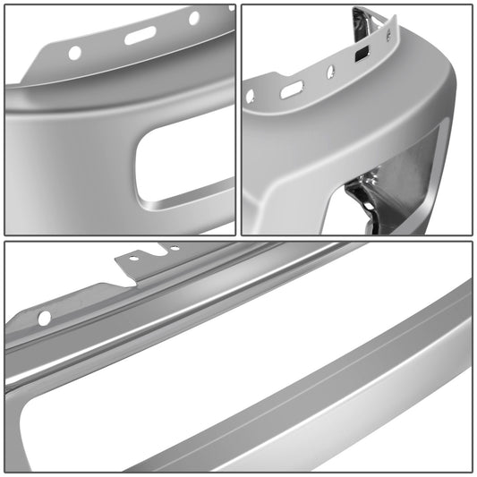 DEFENSA FORD F-150 2004-2006 - FITS MODELS WITH FOG LAMPS - CHROME