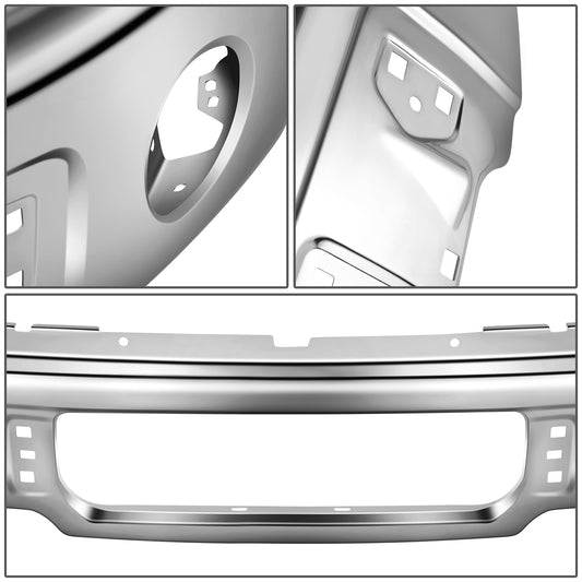 DEFENSA 09-14 FORD F-150, W/ FOG LAMPS; W/O HARLEY DAVIDSON MODEL, RAPTOR - CHROME