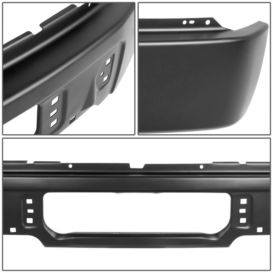 DEFENSA 09-14 FORD F-150, XL, XLT, STX, KING RANCH, LARIAT, FX4, PLATINUM, FX2, WITHOUT FRONT FOG LIGHT CUTOUTS - BLACK