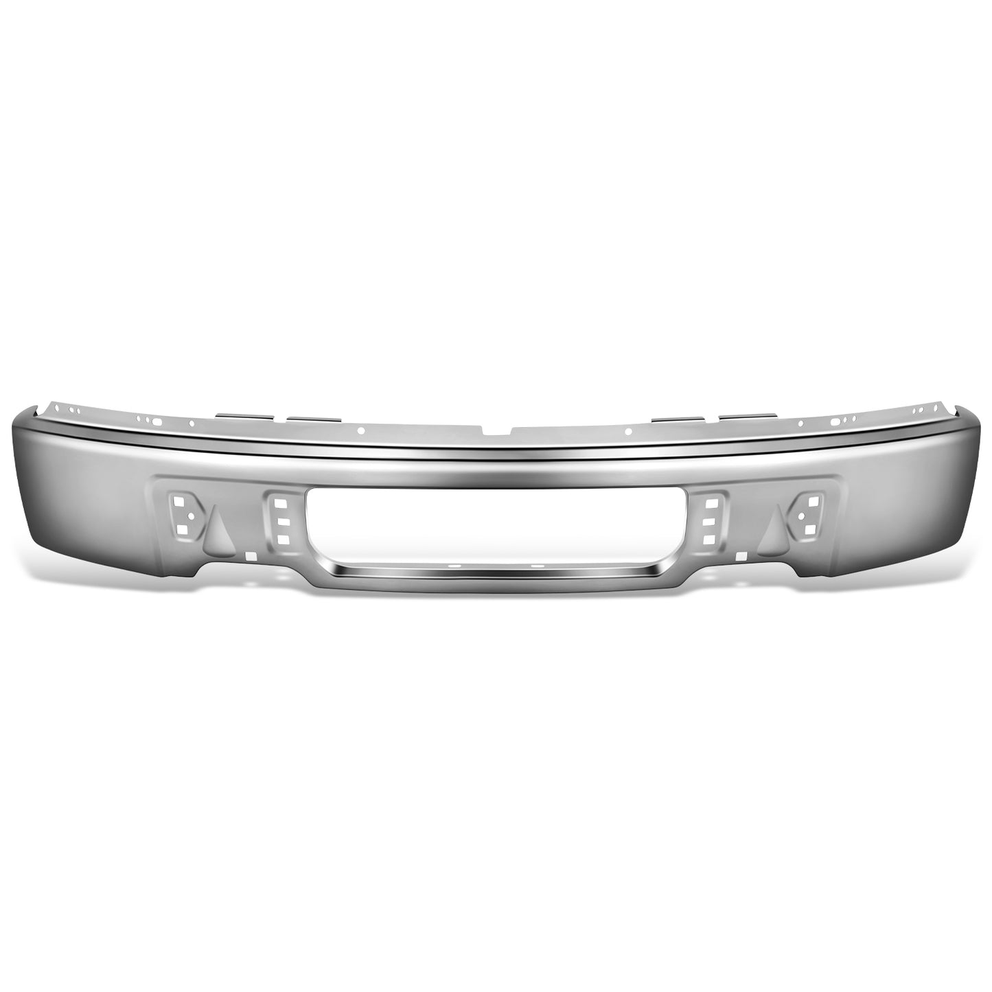 DEFENSA 09-14 FORD F-150, XL, XLT, STX, KING RANCH, LARIAT, FX4, PLATINUM, FX2, WITHOUT FRONT FOG LIGHT CUTOUTS - CHROME