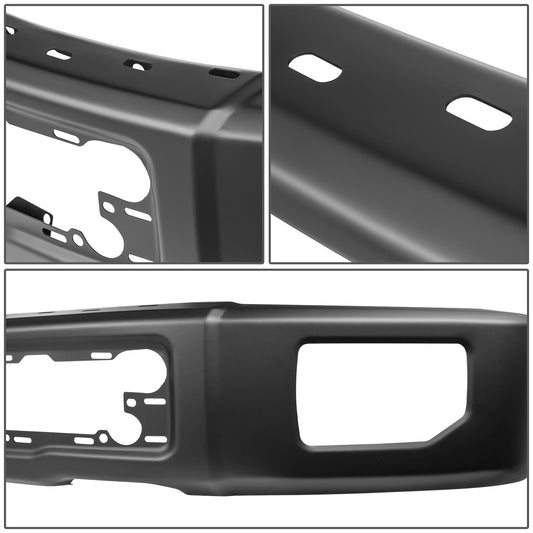 DEFENSA 15-17 FORD F-150, EXCLUDES RAPTOR MODELS; W/O END CAPS; W/ FOG LAMPS - BLACK