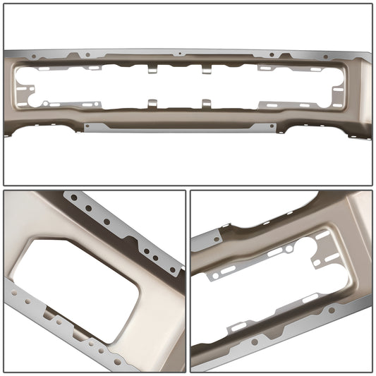DEFENSA 15-17 FORD F-150, FITS MODELS W/O END CAPS; W/ FOG LAMPS - CHROME