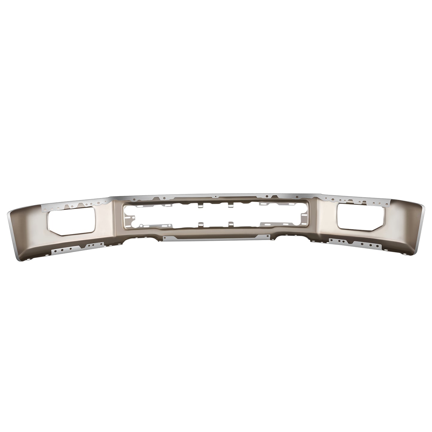 DEFENSA 15-17 FORD F-150, FITS MODELS W/O END CAPS; W/ FOG LAMPS - CHROME