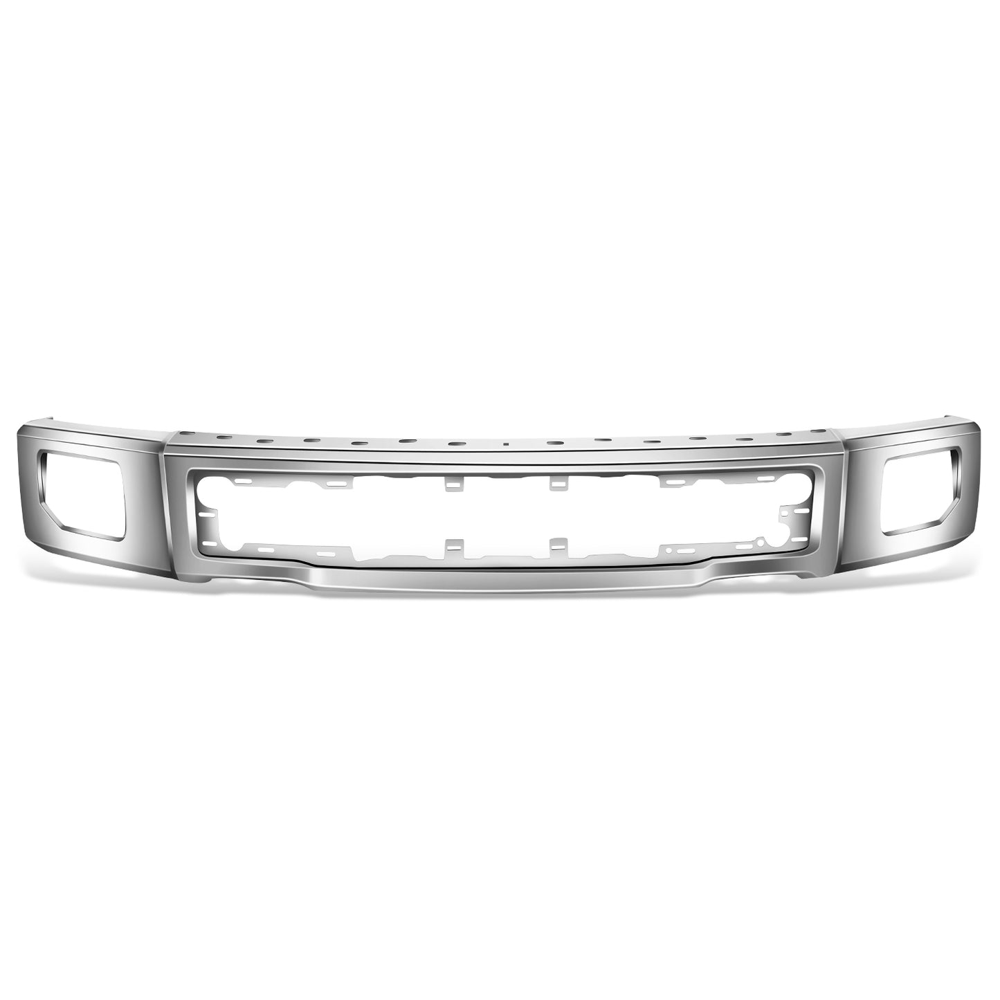 DEFENSA 15-17 FORD F-150, FITS MODELS W/O END CAPS; W/ FOG LAMPS - CHROME