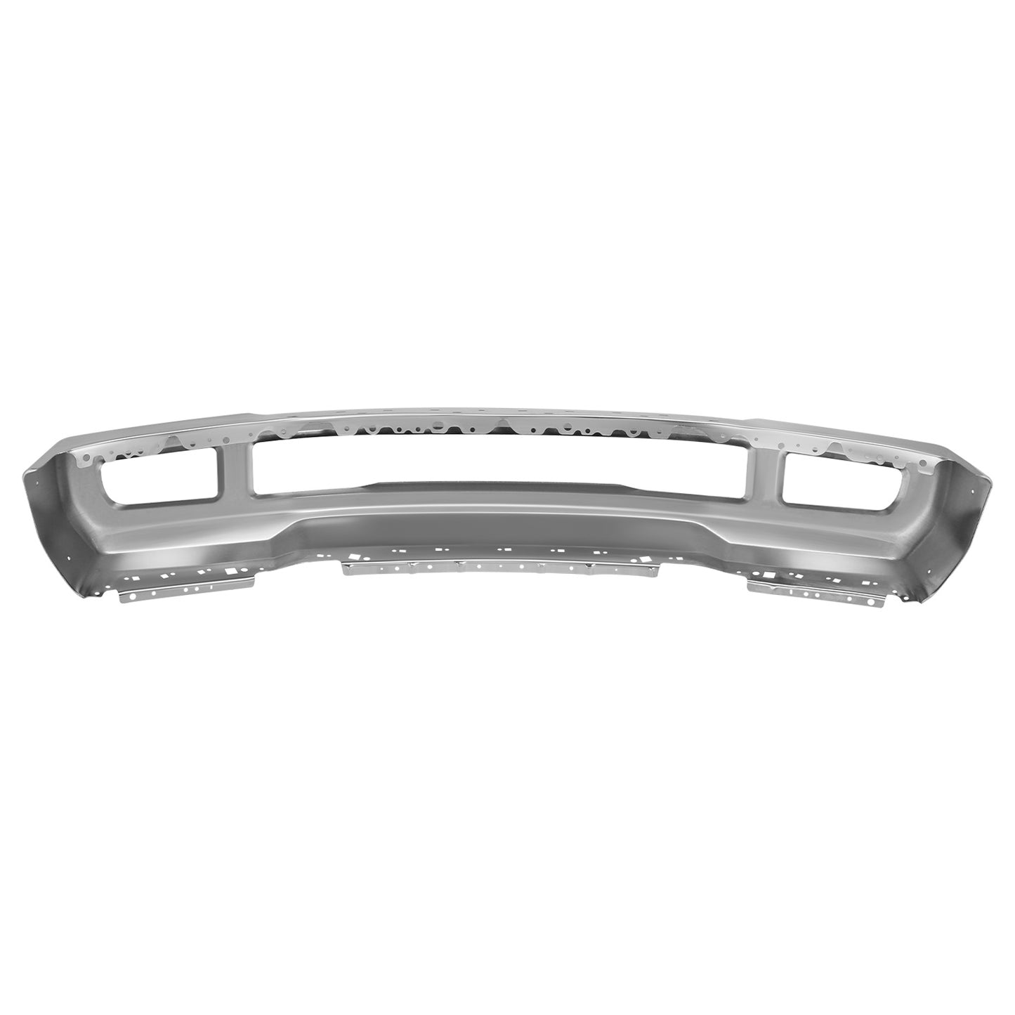 DEFENSA FORD F-250 SUPER DUTY 2017-2019 - FORD F-350 SUPER DUTY 2017-2019 - FITS MODELS WITH FOG LAMPS; WITHOUT FENDER FLARES - CHROME