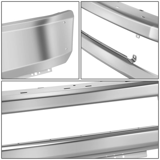 DEFENSA FORD F-250 SUPER DUTY 2020-2022 - FORD F-350 SUPER DUTY 2020-2022 - FITS MODELS WITHOUT FOG LAMPS - CHROME