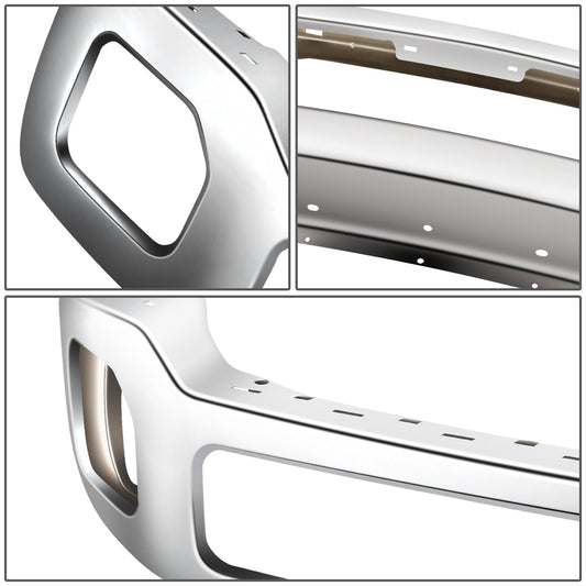 DEFENSA 11-16 FORD F-250 SUPER DUTY / 11-16 FORD F-350 SUPER DUTY, FITS MODELS WITHOUT BUMPER END CAPS - CHROME