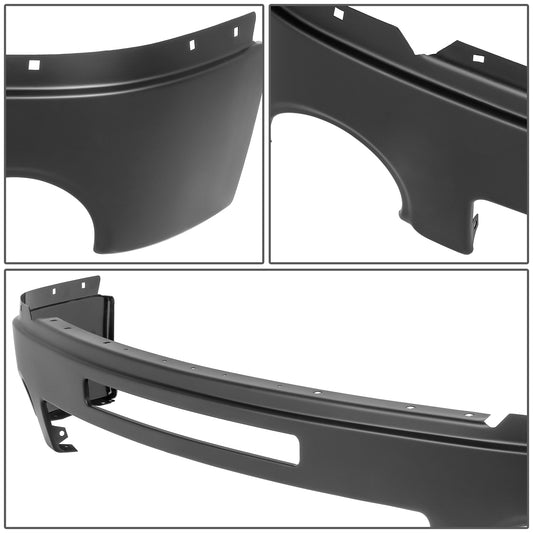 DEFENSA 07-13 GMC SIERRA 1500 / 07-10 GMC SIERRA 2500 HD, 07-10 GMC SIERRA 3500 HD, WITH FOG LIGHT; WITH AIR INLET - BLACK