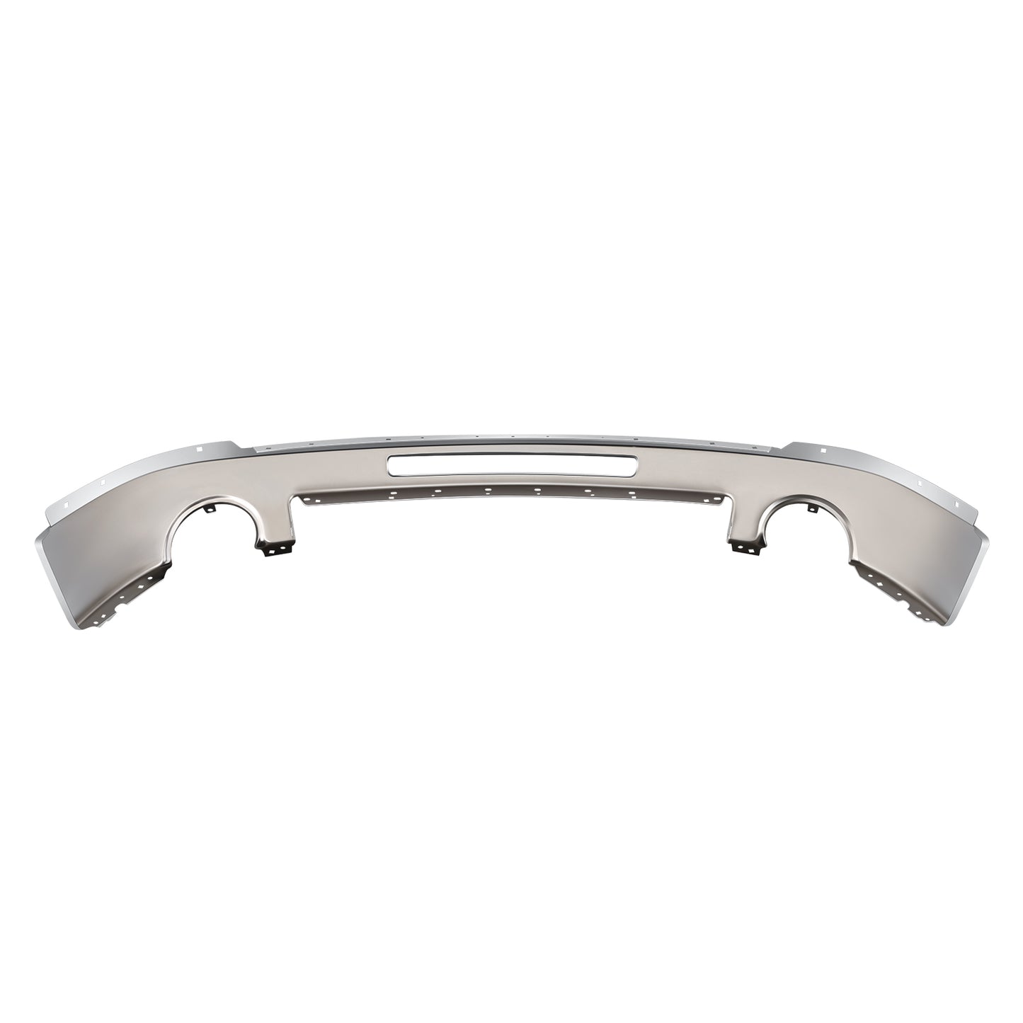 DEFENSA 07-13 GMC SIERRA 1500 / 07-10 GMC SIERRA 2500 HD / 07-10 GMC SIERRA 3500 HD , WITH FOG LIGHT; WITH AIR INLET - CHROME