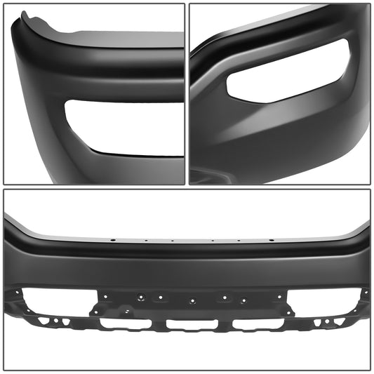 DEFENSA 16-18 GMC SIERRA 1500 ,BLACK,WITHOUT SENSOR HOLE - BLACK