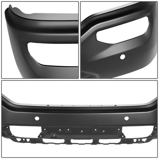DEFENSA 16-18 GMC SIERRA 1500 ,BLACK,WITH SENSOR HOLE - BLACK