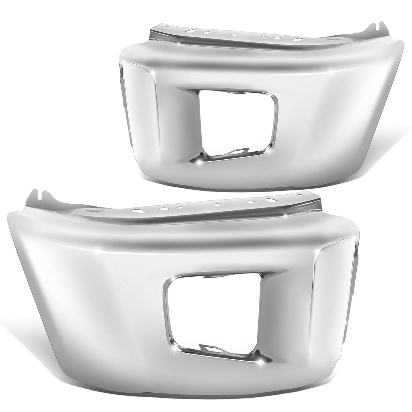 DEFENSA 14-21 TOYOTA TUNDRA ,CHROME,WITHOUT SENSOR HOLE - CHROME
