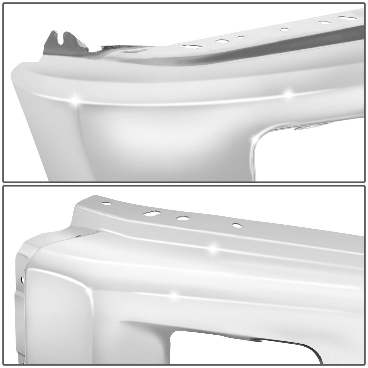 DEFENSA 14-21 TOYOTA TUNDRA ,CHROME,WITHOUT SENSOR HOLE - CHROME