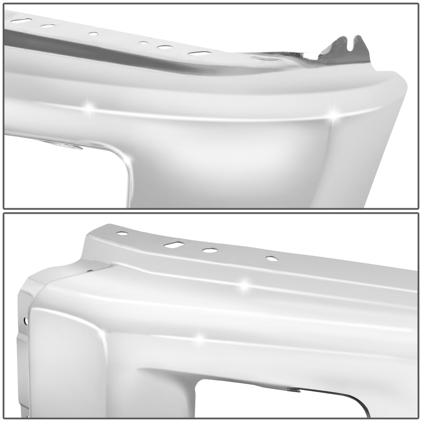 DEFENSA 14-21 TOYOTA TUNDRA ,CHROME,RIGHT, WITHOUT SENSOR HOLE - RIGHT - CHROME