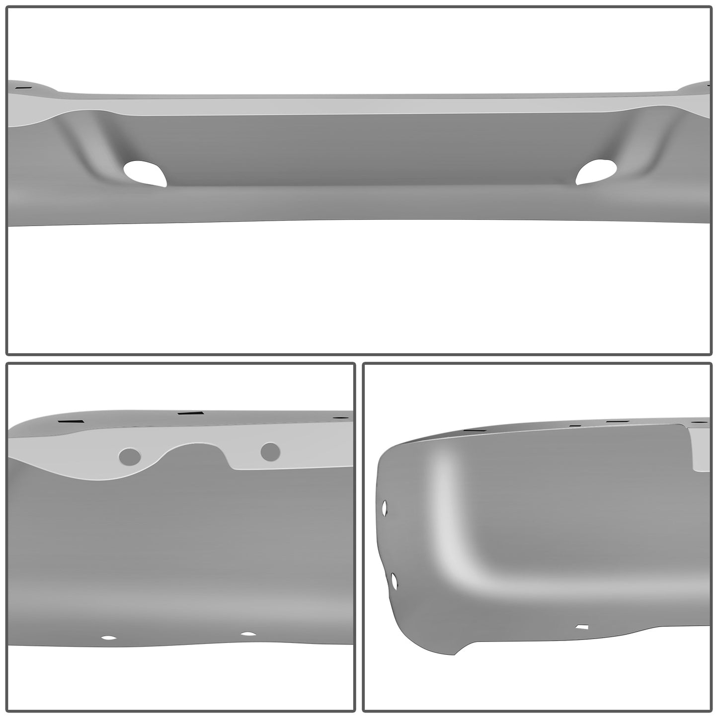 DEFENSA 96-23 CHEVY EXPRESS & GMC SAVANA VAN - CHROME