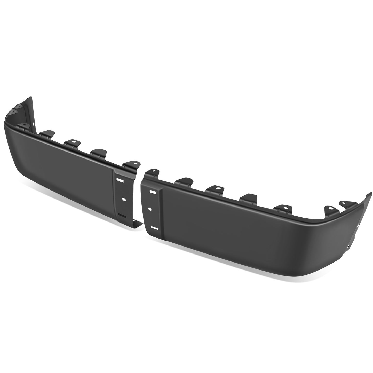 DEFENSA 07-13 CHEVROLET SILVERADO 1500 / GMC SIERRA 1500, 07-14 CHEVROLET SILVERADO 2500 HD, 3500 HD / GMC SIERRA 2500 HD 3500 HD, FITS FLEETSIDE MODELS ONLY WITHOUT PARKING SENSOR HOLES - BLACK