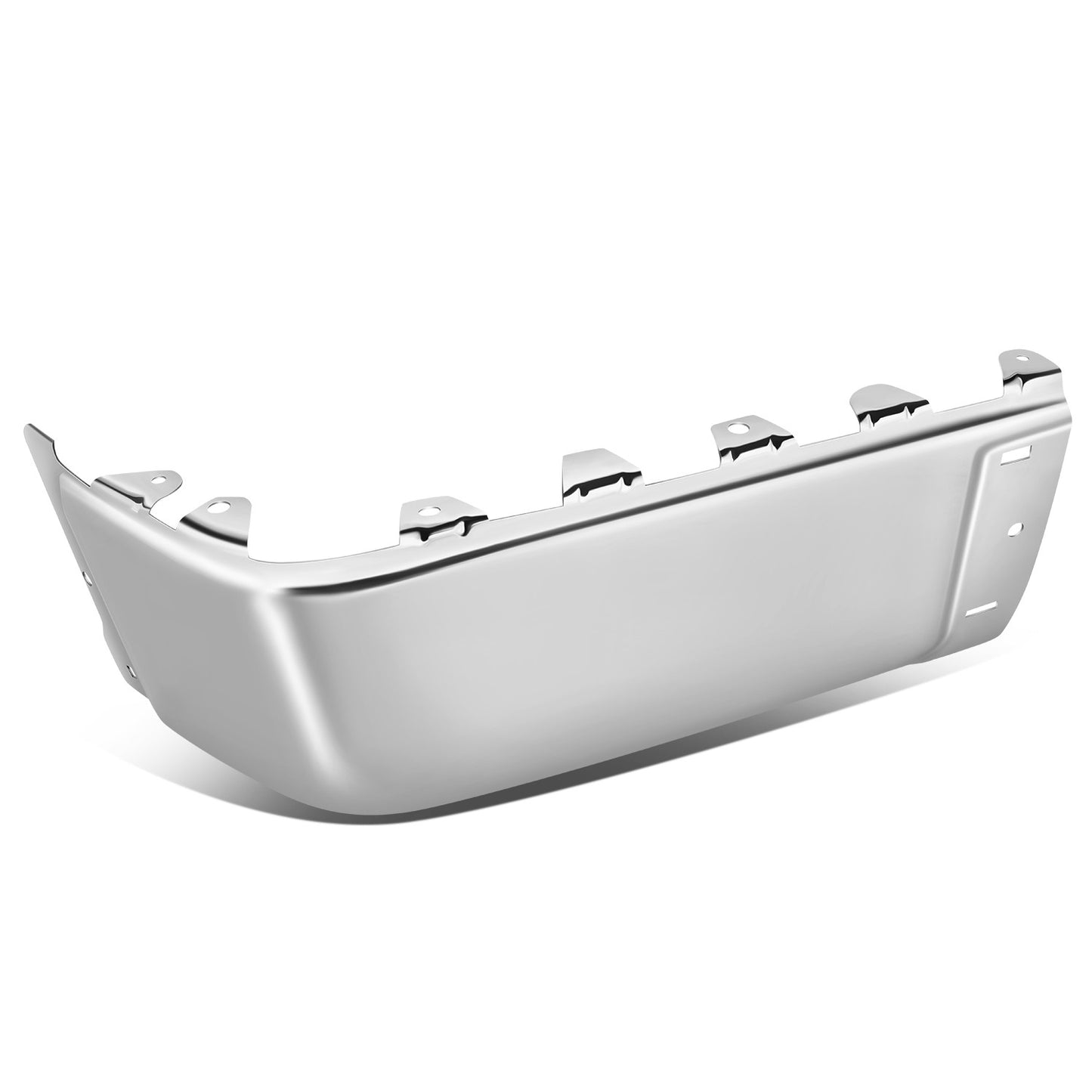 DEFENSA 07-13 CHEVROLET SILVERADO 1500 / GMC SIERRA 1500, 07-14 CHEVROLET SILVERADO 2500 HD, 3500 HD / GMC SIERRA 2500 HD 3500 HD, FITS FLEETSIDE MODELS ONLY WITHOUT PARKING SENSOR HOLES - CHROME- LEFT