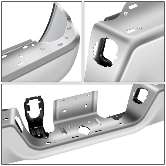 DEFENSA 09-10 DODGE RAM 1500 / 11-18 RAM 1500 / 19-24 RAM 1500 CLASSIC - WITH DUAL EXHAUST - WITHOUT PARK ASSIST - CHROME