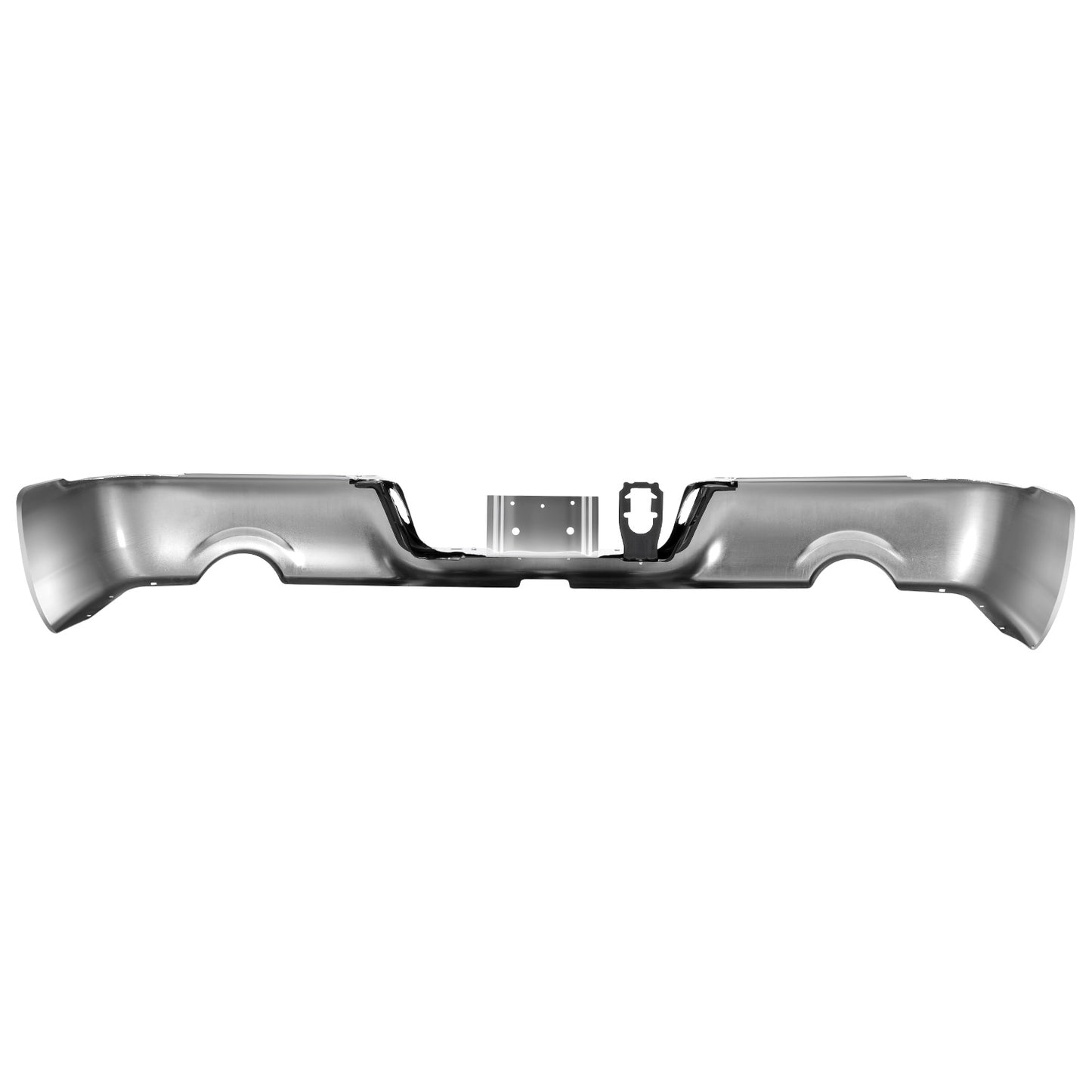 DEFENSA 09-10 DODGE RAM 1500 / 11-18 RAM 1500 / 19-24 RAM 1500 CLASSIC - WITH DUAL EXHAUST - WITHOUT PARK ASSIST - CHROME