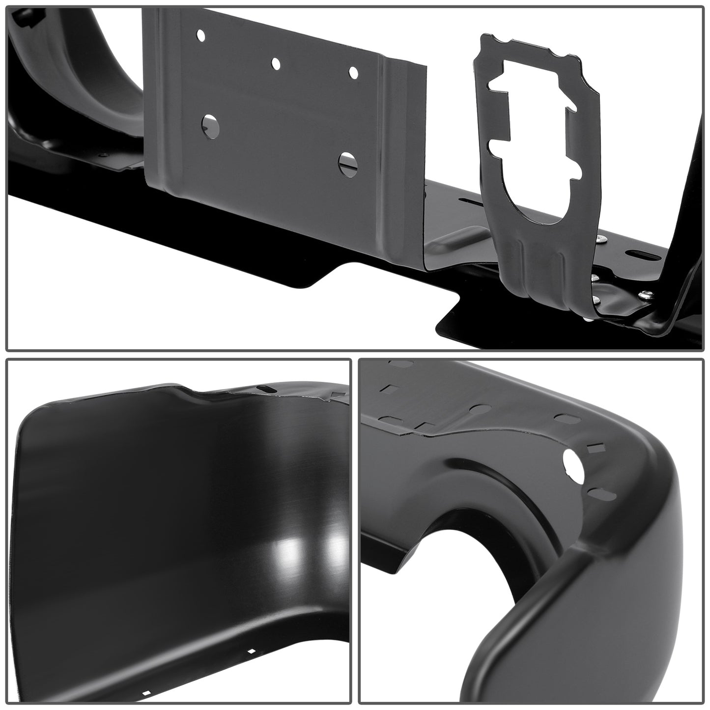 DEFENSA 09-10 DODGE RAM 1500 / 11-18 RAM 1500 / 19-24 RAM 1500 CLASSIC - WITH DUAL EXHAUST - WITH PARK ASSIST - BLACK
