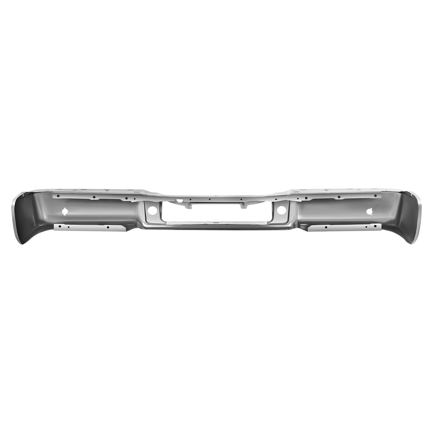 DEFENSA 04-08 FORD F-150 / 06-08 LINCOLN MARK LT - FITS FLEETSIDE MODELS WITH PARKING ASSIST SENSOR HOLES - CHROME