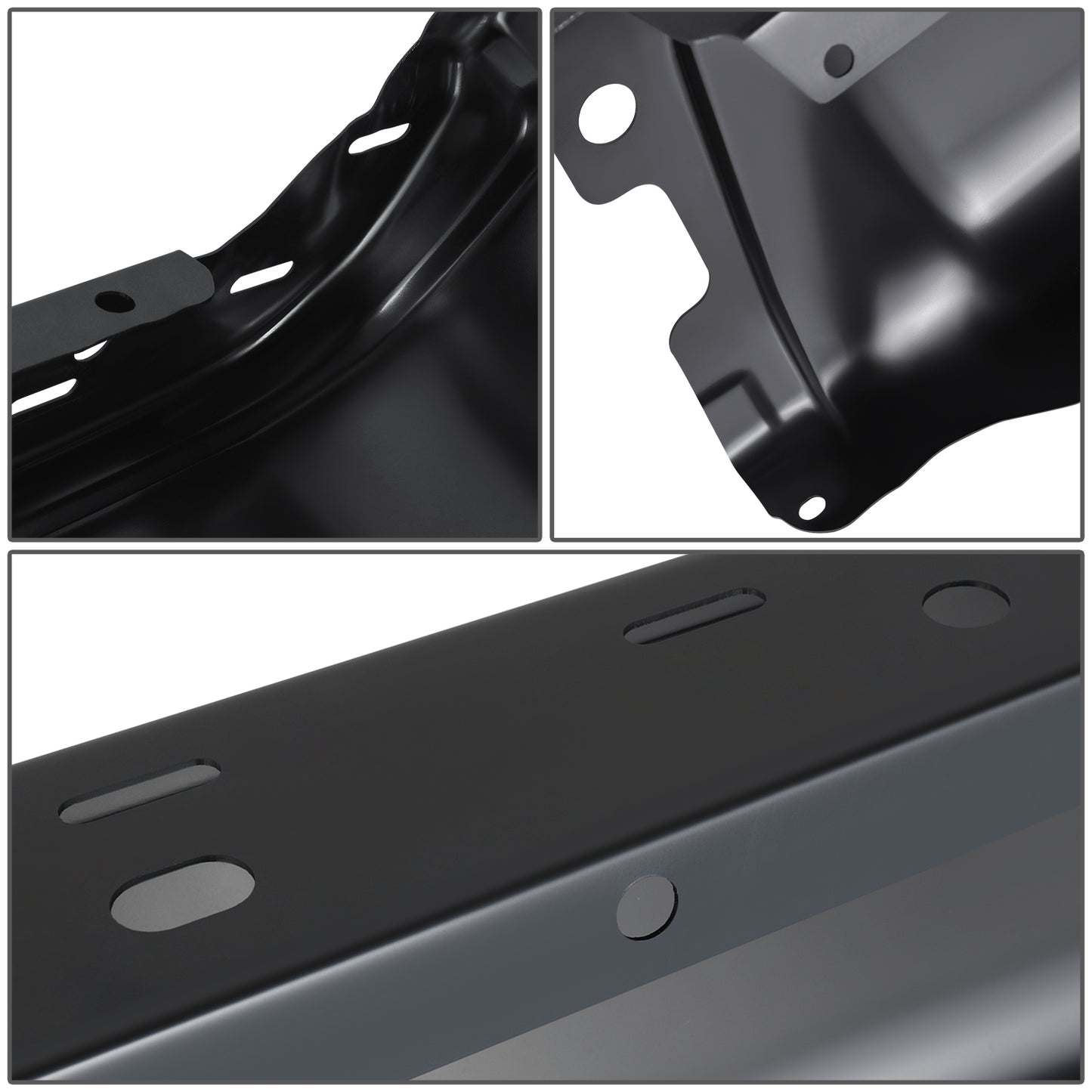 DEFENSA 09-14 FORD F-150, FITS FLEETSIDE MODELS ONLY WITHOUT PARKING SENSOR HOLES - BLACK