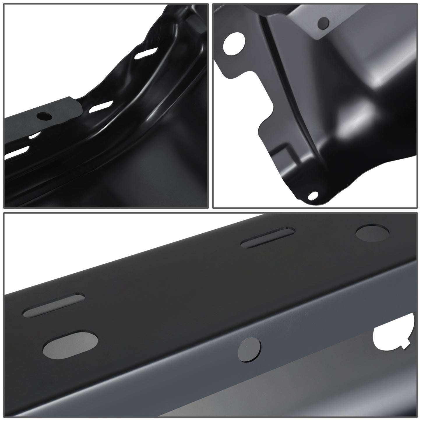 DEFENSA 09-14 FORD F-150, FITS FLEETSIDE MODELS ONLY WITH PARKING SENSOR HOLES, BLACK