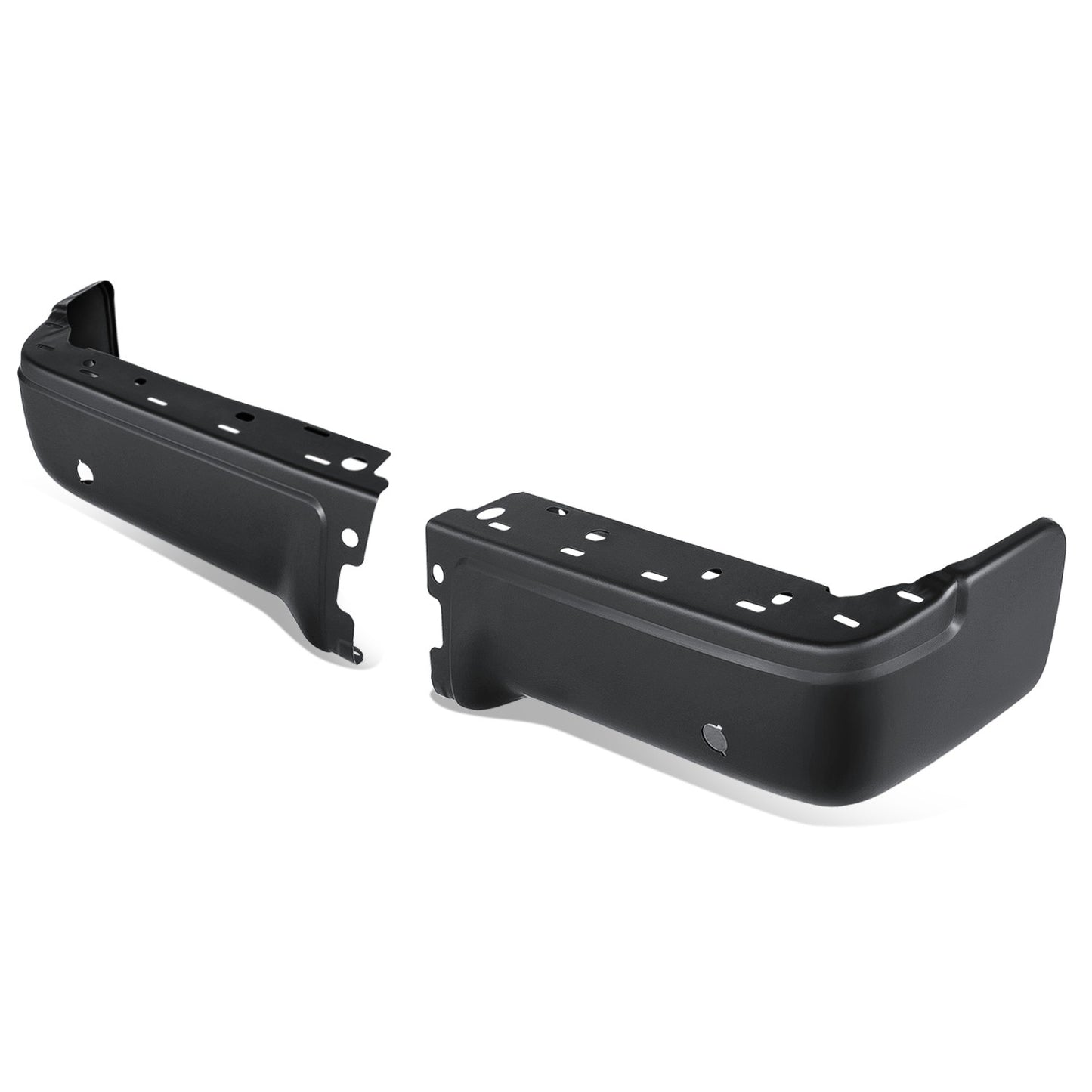 DEFENSA 09-14 FORD F-150, FITS FLEETSIDE MODELS ONLY WITH PARKING SENSOR HOLES, BLACK