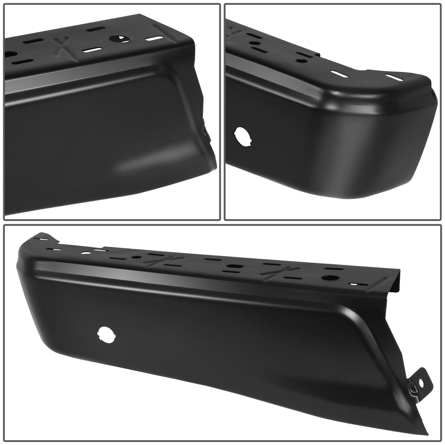 DEFENSA 15-20 FORD F150 W/ PARK ,BLACK,WITH SENSOR HOLE - BLACK