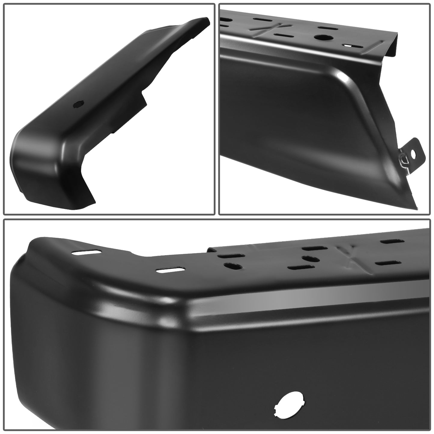 DEFENSA 15-20 FORD F-150 ,BLACK,LEFT,WITH SENSOR HOLE - LEFT - BLACK