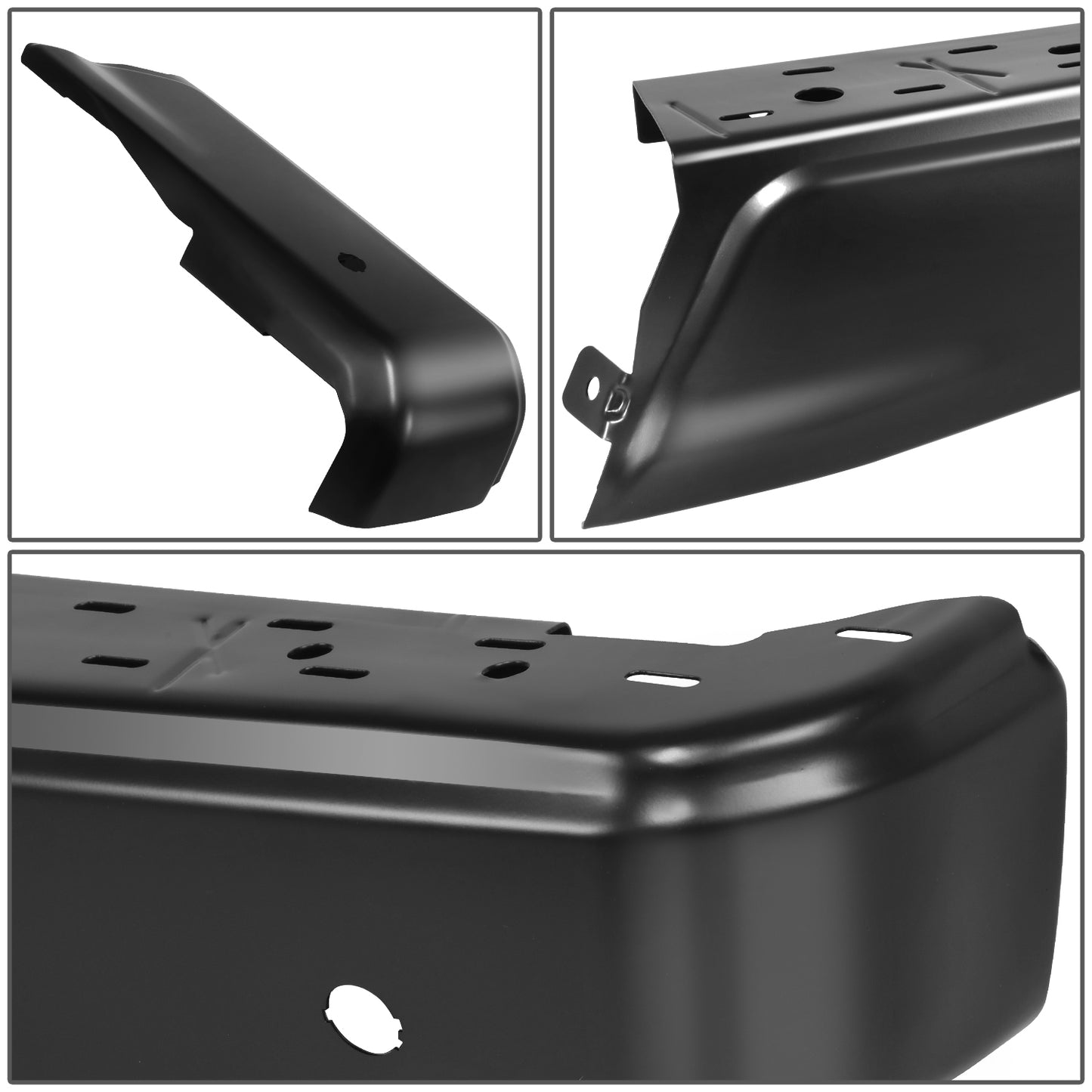 DEFENSA 15-20 FORD F-150-BLACK,RIGHT,WITH SENSOR HOLE - RIGHT - BLACK